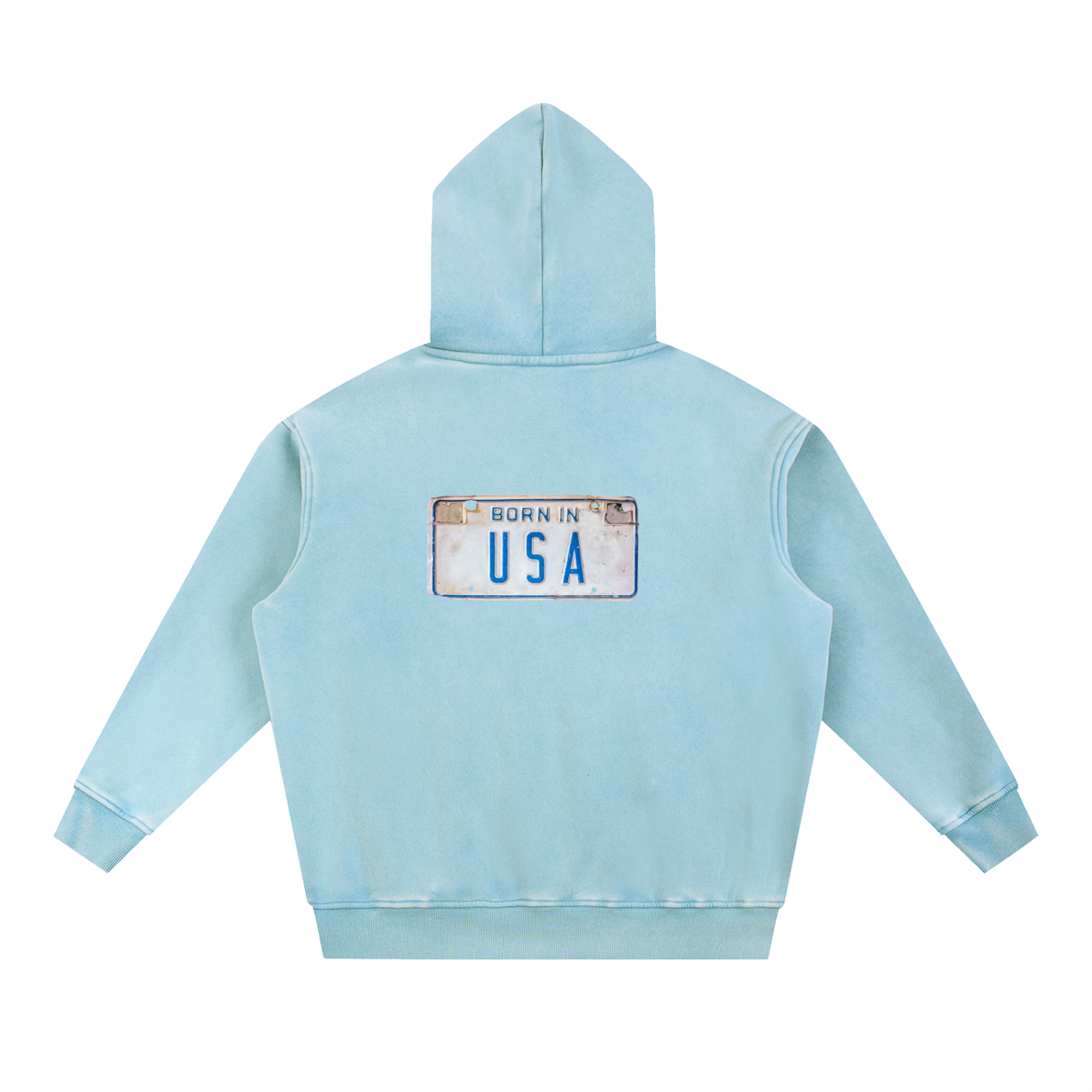 Liberty Coast "Born in USA" Snow Wash Hoodie