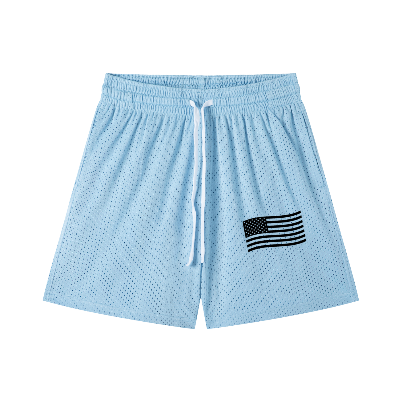 Black Flag - Mesh Drawstring Shorts