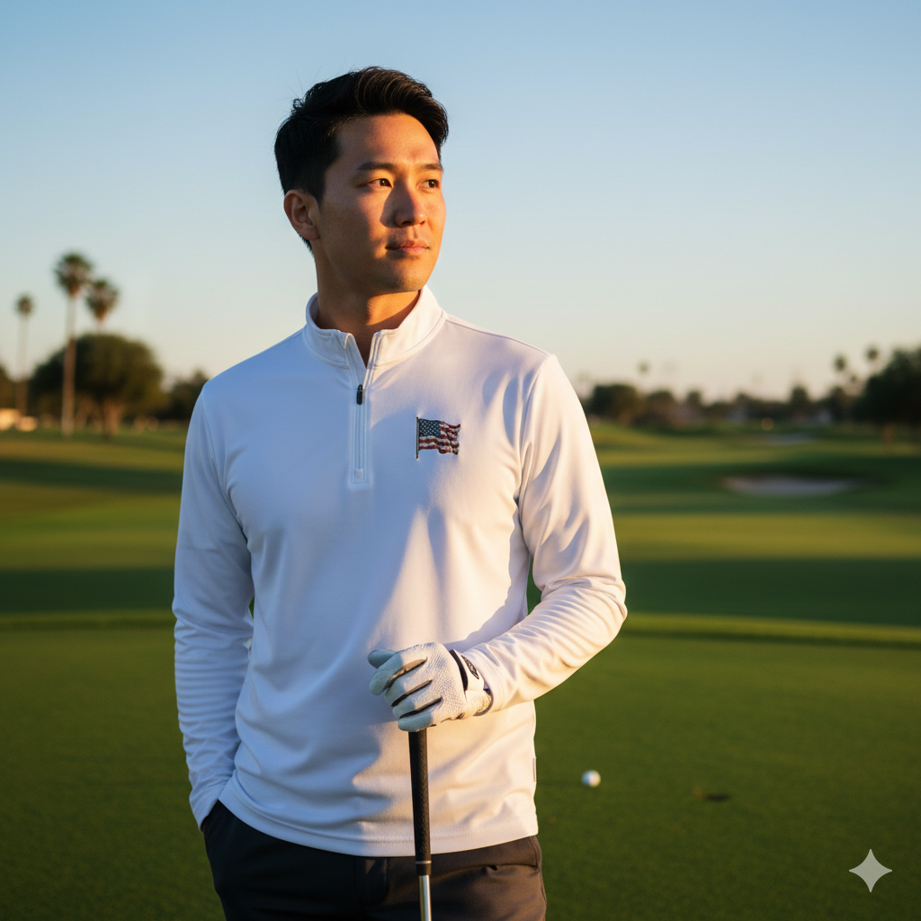 Stars & Stripes Performance Quarter-Zip