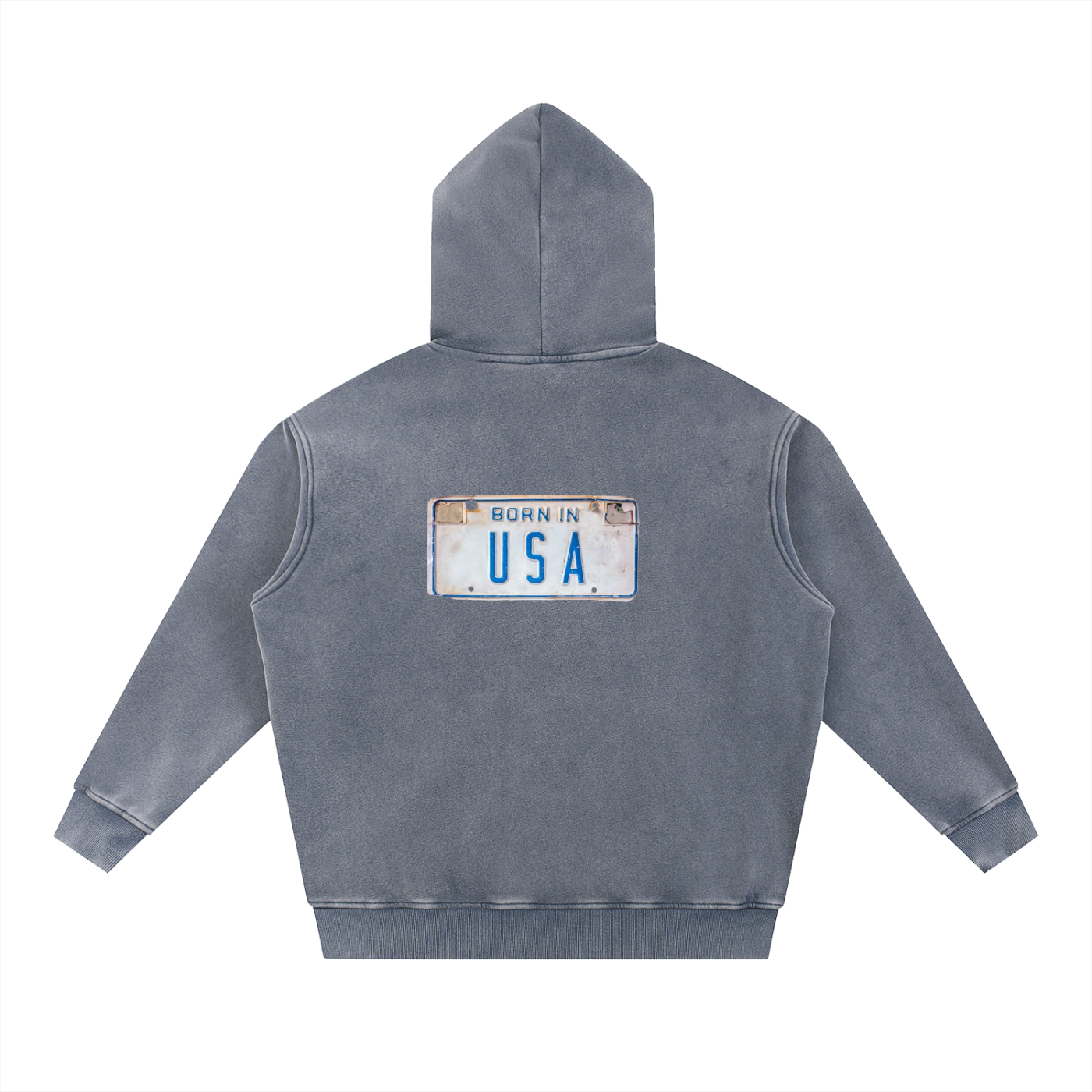 Liberty Coast "Born in USA" Snow Wash Hoodie