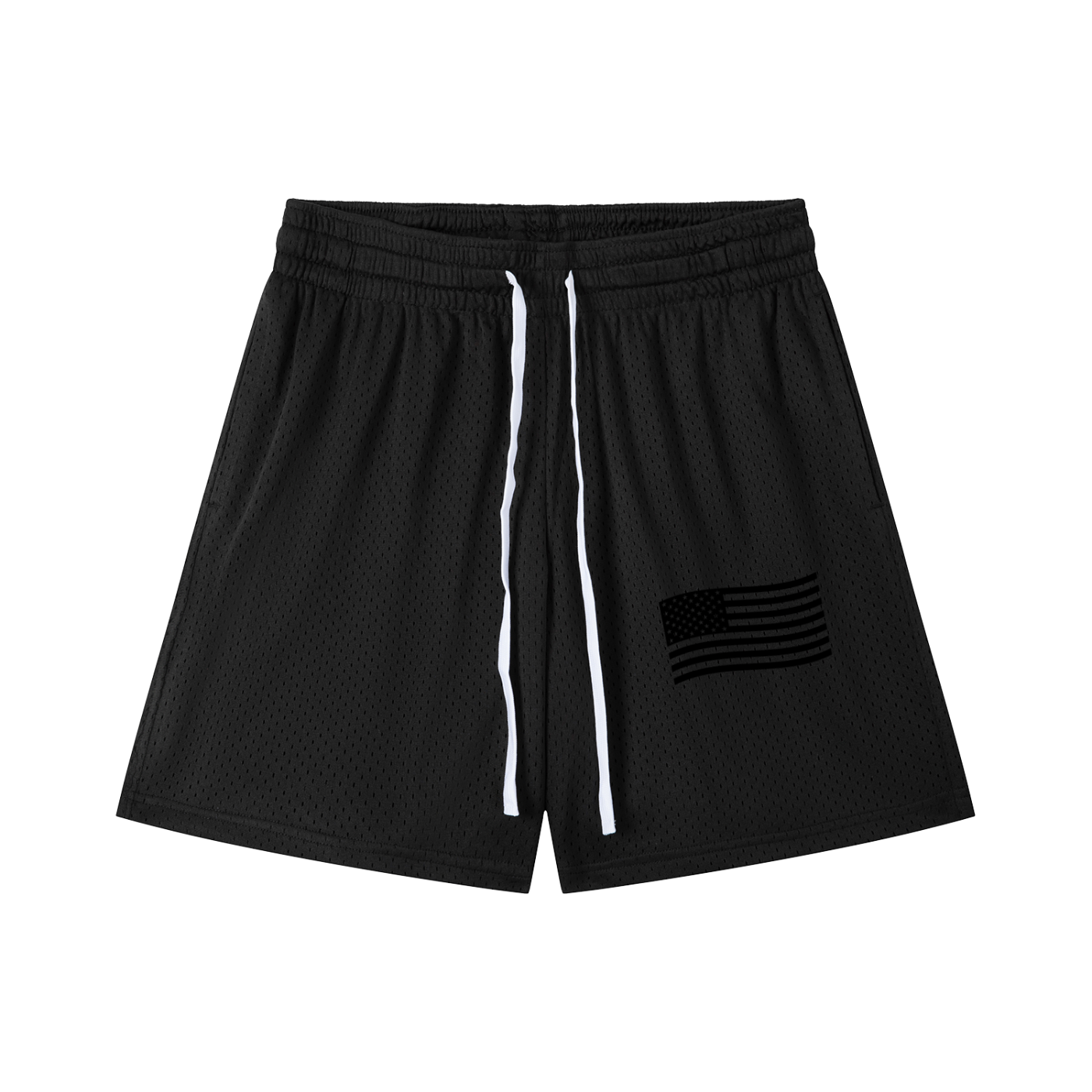 Black Flag - Mesh Drawstring Shorts