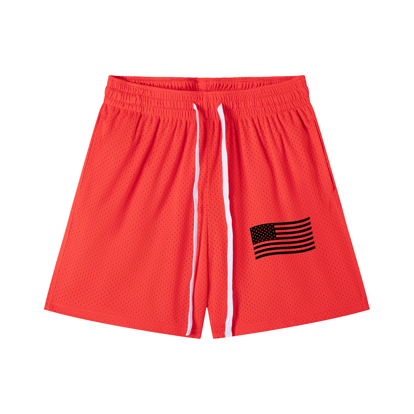Black Flag - Mesh Drawstring Shorts