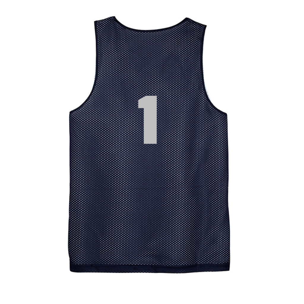 NAVY/WHITE - BACK